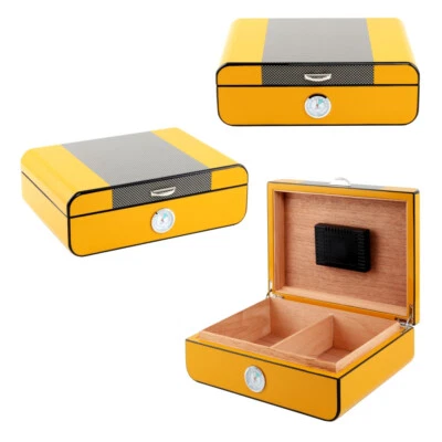 Angelo Humidor Carbon-Yellow V-360 - Bild 1 von 4