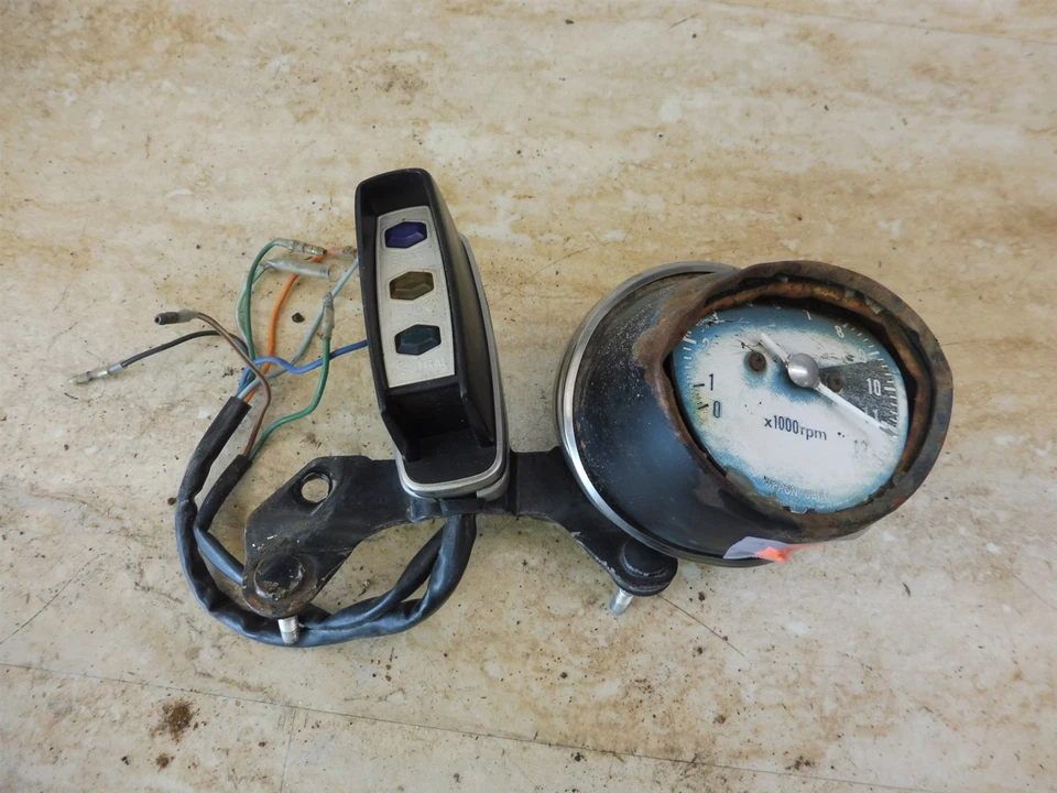 1974 Honda CB360 CL360 H1472' tachometer tach gauge mount parts - Image 1 of 1