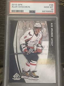 🔥🔥2010 SPX Hockey Alexander Ovechkin #98 PSA 10 CAPITALS LOW POP🔥🔥