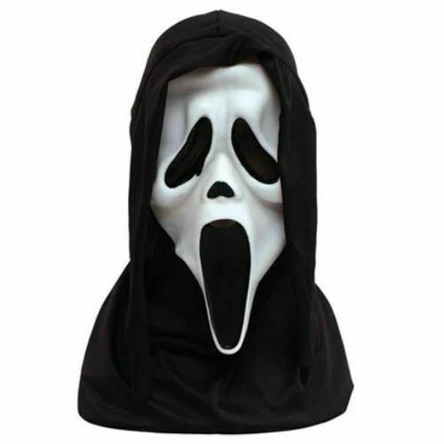 Fun World MAHAL535 Ghost Face Halloween Horror Mask