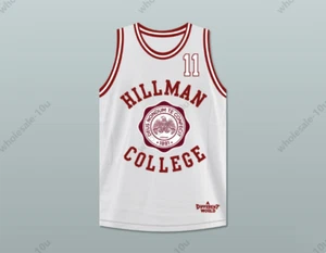 CUSTOM Walter Oakes 11 Hillman College White Deluxe A Different 3Stitched S-6XL - Picture 1 of 3