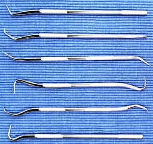 O-Ring Dichtungsring Auszieher Haken Nadel Simmering Abzieher Werkzeug Set 6-tlg - Bild 1 von 1