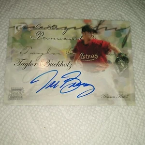 Taylor Buchholz 2005 Topps Gallery CERTIFIED AUTOGRAPH #GPA-TB Houston Astros - Picture 1 of 2