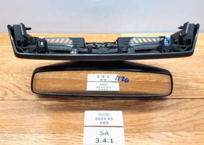 ✅ 24-25 OEM BMW G05 X5 Rear View Interior Mirror EC LED GTO 17k miles - Image 1 of 4