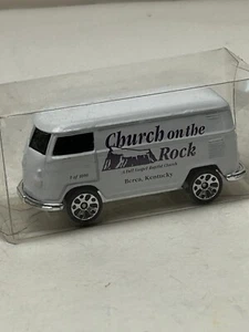 Matchbox Etiqueta Privada Volkswagen Panel Van, Iglesia en la Roca, 1 0f 1000 - Imagen 1 de 12