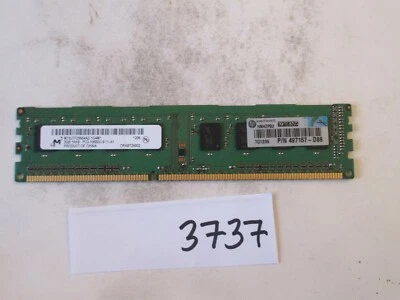 Micron MT8JTF25664AZ-1G4M1 2Gb PC3-10600 1333Mhz DDR3 Desktop Memory RAM (3737) - Image 1 of 2