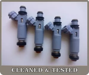 Injectors Suzuki Ignis Jimny 1.3L Denso 195500-3980 set of 4 CLEANED&TESTED - Picture 1 of 4