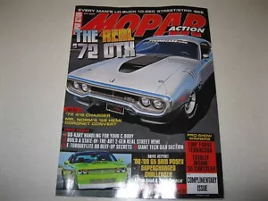 Mopar Action October 2009 Magazine Back Issue 1972 GTX 1970 Barracuda Convert. - Picture 1 of 5