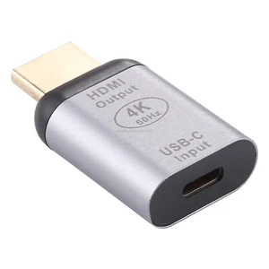 Adaptador de aleación de aluminio Tipo-C / USB-C hembra a HDMI macho - Imagen 1 de 6
