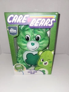 Care Bears "Good Luck Bear" The Denim Collection (Rarität) Brandneu Versiegelt Schöne Box - Bild 1 von 10