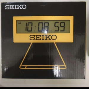 Seiko Digital Display Mini Timer Wecker SQ817Y Japan 158×176×65mm Neu - Bild 1 von 9
