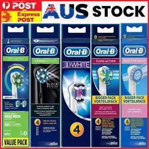 Genuine Replacement ORAL B Braun Electric Toothbrush Head - Picture 1 of 21