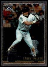1996 Topps Chrome #147 Larry Walker Colorado Rockies