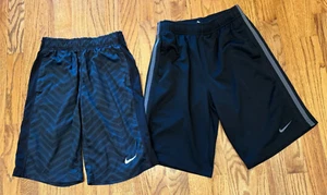 A Lot Of 2 Boy's Nike Shorts, Size M, Very Nice - Picture 1 of 5