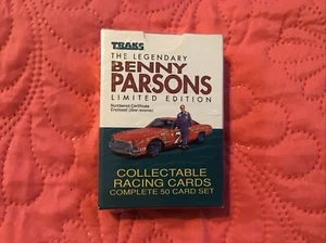 1992 TRAKS Benny Parsons Limited Edition 50 Karten Komplettsatz NASCAR HOFamer - Bild 1 von 2