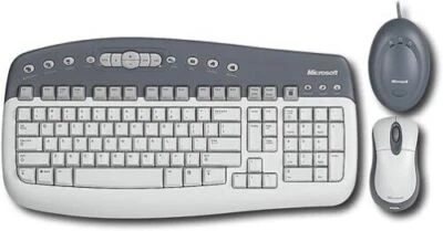 Microsoft T20-00001 Wireless Keyboard and Mouse Combo Desktop PC/MAC  PS/2, USB  - Image 1 of 4