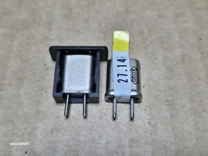 Radio Control RC AM 27MHz Crystals Matching Pair X-Tal Vintage Acoms Radio Gear - Picture 1 of 3