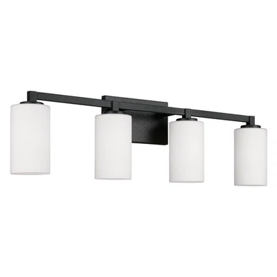 Capital Lighting 119841-545 Ravenwood 4 Light 33"W Vanity Light - Grey - Image 1 of 4