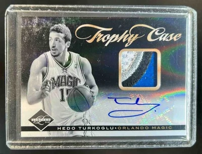 2011-12 Limited Hedo Turkoglu Trophy Case Patch Prime Auto #20/25 Magic - Image 1 of 2