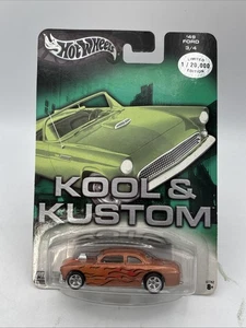 HOT WHEELS KOOL & KUSTOM '49 FORD - ARANCIONE # 3/4 - 1 di 20.000 LTD EDITION (C) - Foto 1 di 5