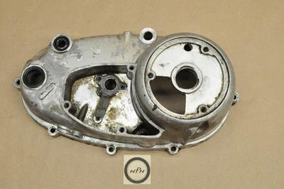 Antiga tampa do cárter esquerdo Yamaha 1964 TD1 1965-66 YDS3 YM1 156-15411-01 fabricante de equipamento original - Imagem 1 de 4