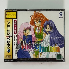 Sega Saturn "Voice Fantasia S Lost Voice Power First Press" *Unopened item