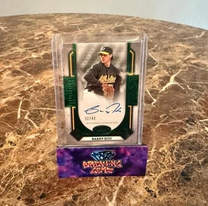 Tarjeta Barry Zito 2022 Topps Tier One Green Foil Prime Performers automática/49 #PPA-BZ - Imagen 1 de 1