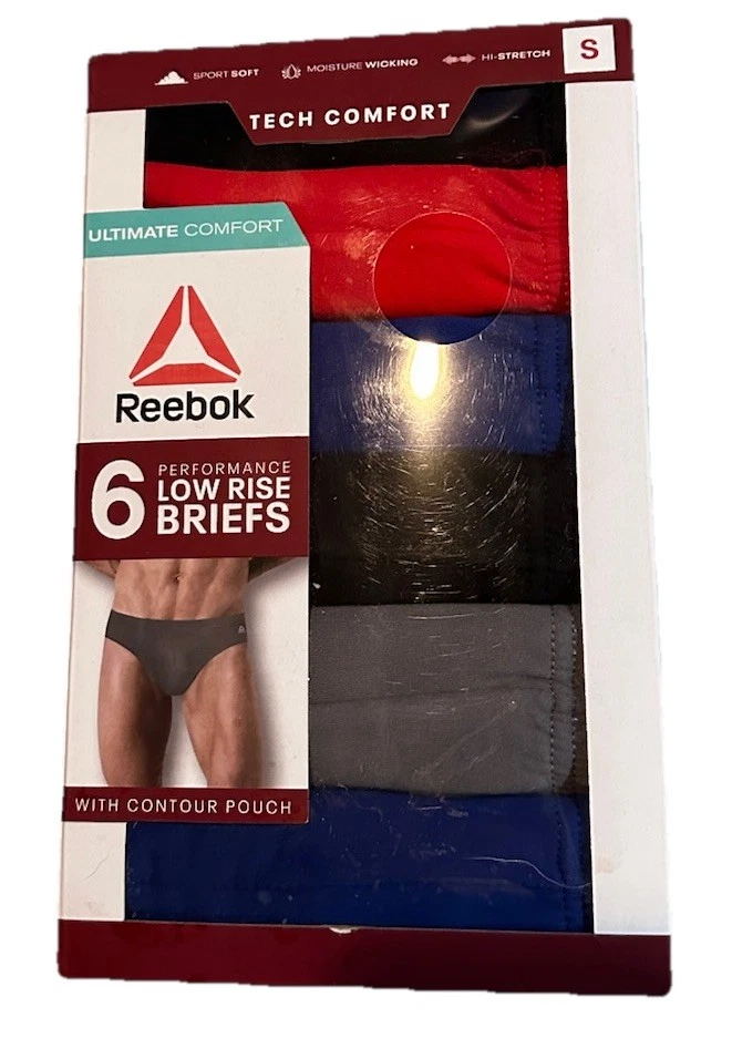 4 peças cuecas masculinas pequenas cintura baixa TK conforto cinza preto azul verde novo vermelho - Imagem 1 de 1