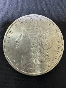 Dólar Morgan 1886-O - Imagen 1 de 2