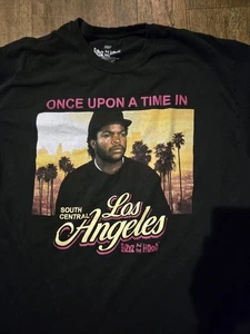 Boyz n the Hood Movie Ice Cube Rap Black  Tee Size XL - Picture 1 of 9