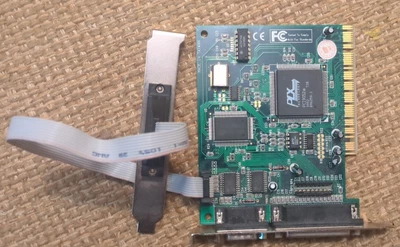 Tarjeta de E/S múltiple Zeon PCI - Tarjeta paralela serie PCI macho y hembra Foto 1 de 3