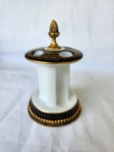 Vintage MCM Porcelain Tooth Brush Holder 4 Slots - Picture 1 of 8