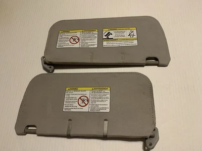 2000-2004 Nissan Xterra Driver Passenger Sun Visor Gray 15 inch - Image 1 of 4