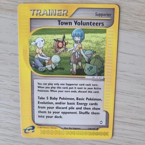 TARJETA POKEMON TOWN VOLUNTARY 136/147 (JUEGO AQUAPOLIS)  - Imagen 1 de 8