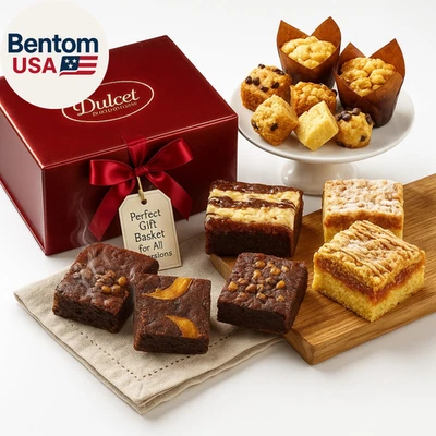 Cesta de regalo Dulcet para todo tipo de ocasiones especiales - Acción de Gracias, Navidad Foto 1 de 4