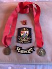 1997 South African Masters Bowling Medals Badge Patches Collectors Item. Rare