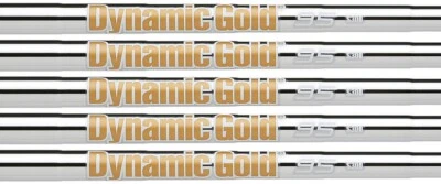 True Temper Dynamic Gold 95 S300 (Stiff Flex) Shafts 6-PW .355 Taper Tip