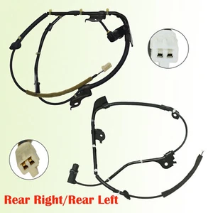 2pcs ABS Speed sensor Rear Right/Left for 2001-2005 Toyota RAV4 AWD - Picture 1 of 13