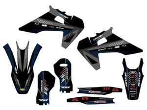 Kit de gráficos FX SURGE 2019-2022 Black Senge compatible con Husqvarna - Imagen 1 de 10