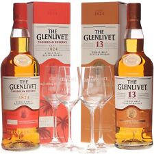 The Glenlivet Whisky Explorer-Set mit 1,4 Liter und 4 Gläser