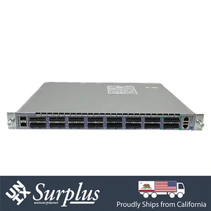 32-portowy przełącznik centrum danych 100GbE QSFP100 Arista DCS-7060CX-32S L3 |2x 10GB SFP+ - Zdjęcie 1 z 6