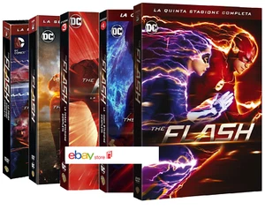 THE FLASH - 5 STAGIONI (25 DVD) SERIE TV COMPLETA DC COMICS ITALIA - Imagen 1 de 8