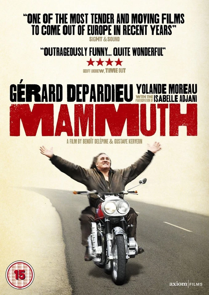 Mammuth DVD Gerard Depardieu 2010 French Road Trip Comedy NEW SEALED REGION 2 - Image 1 of 1