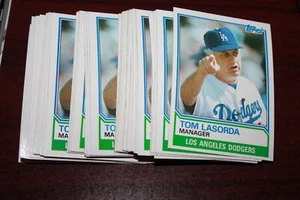 1983 Topps Tommy Lasorda Los Angeles Dodgers 60 COUNT LOT - Picture 1 of 2