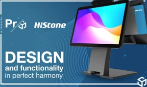 HiStone Terminal Quad Core J6412 Lüfterlos HK568 Windows 10 IoT Restaurant OHNE MSR - Bild 1 von 2