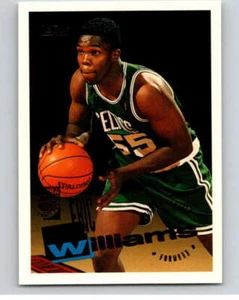 1995-96 Topps NBA #199 Eric Williams RC Rookie Boston Celtics V70334 - Picture 1 of 2