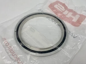 HIS ISO100 Centering Ring with Viton O-Ring Stainless Steel VC-IS-100CRVORSR NEW - Picture 1 of 9