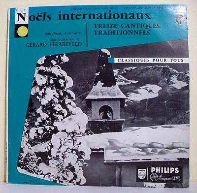 33T 25cm NOËLS INTERNATIONAUX Disque 13 Chants de Noel LUGT RIETVELT G HENGEVELD - Photo 1/4
