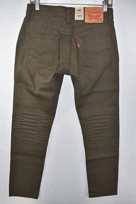 Nuevos Jeans Levi's 511 Slim Elastizados Oliva Caqui Marrón Para Hombre Talla 29x30 Foto 1 de 4