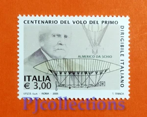 A927-ITALIA-ITALY 2005 VOLO DEL 1° DIRIGIBILE ITALIANO € 3,00 MNH - Imagen 1 de 1